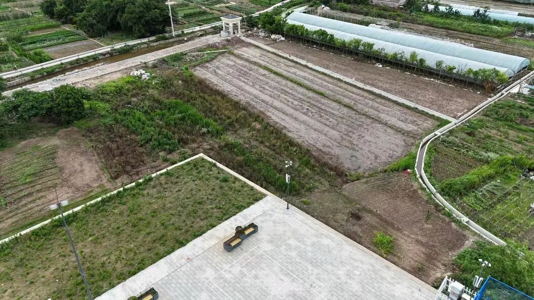 毛三斢村田地资源航拍图