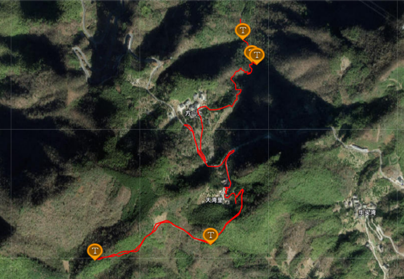 图为临安山古道修复路线