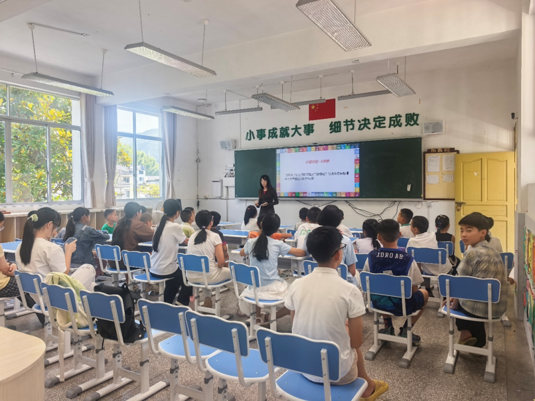 图为气候行动课堂照