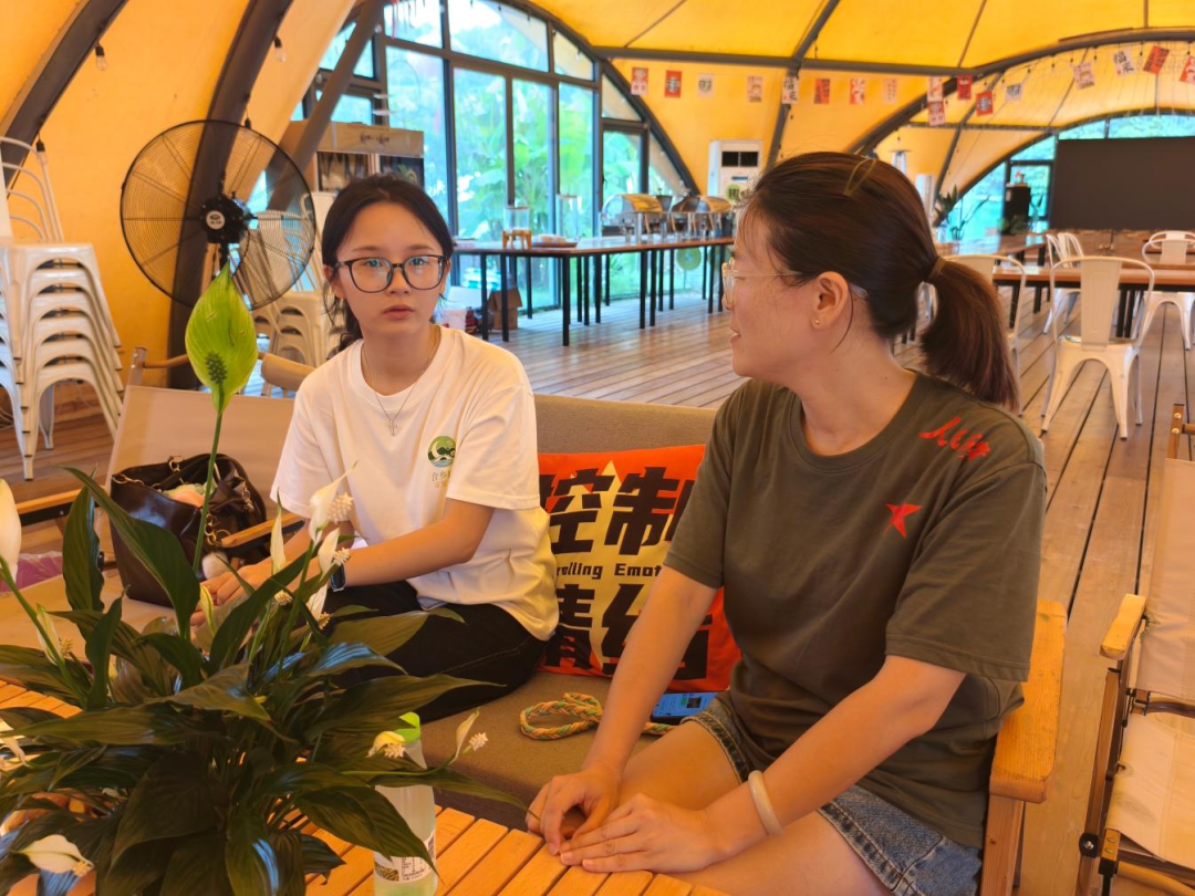图为对露营基地老板娘访谈(1/2)