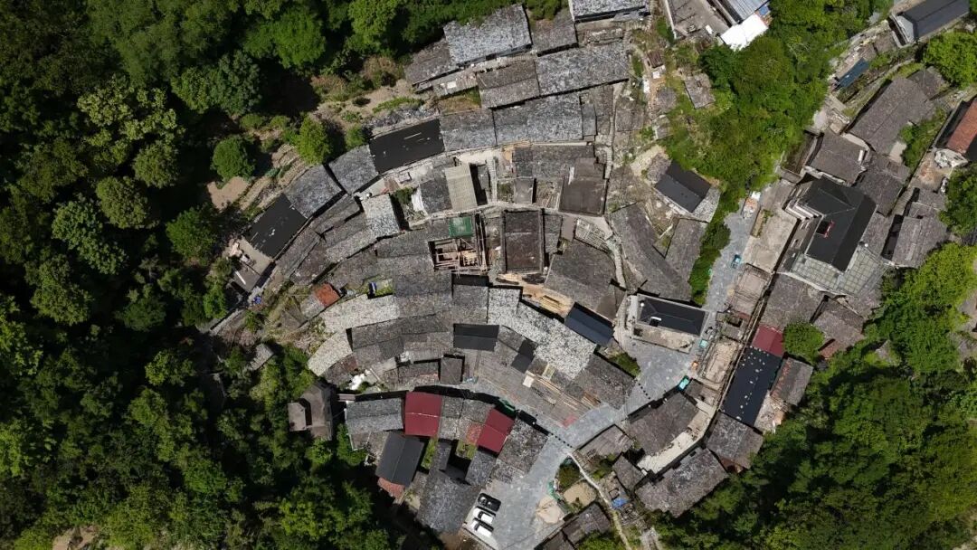 株川村村况航拍图