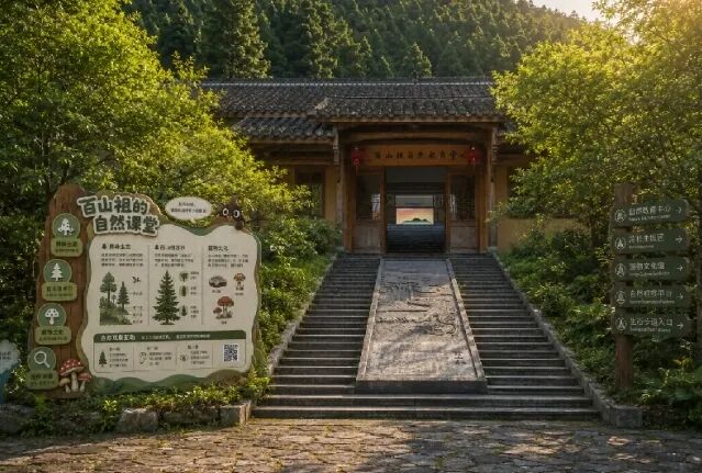 自然教育中心改造效果图