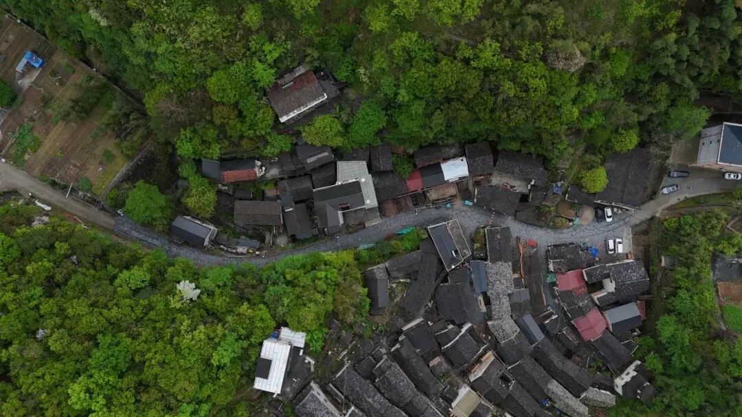 石板屋通向后山的路径