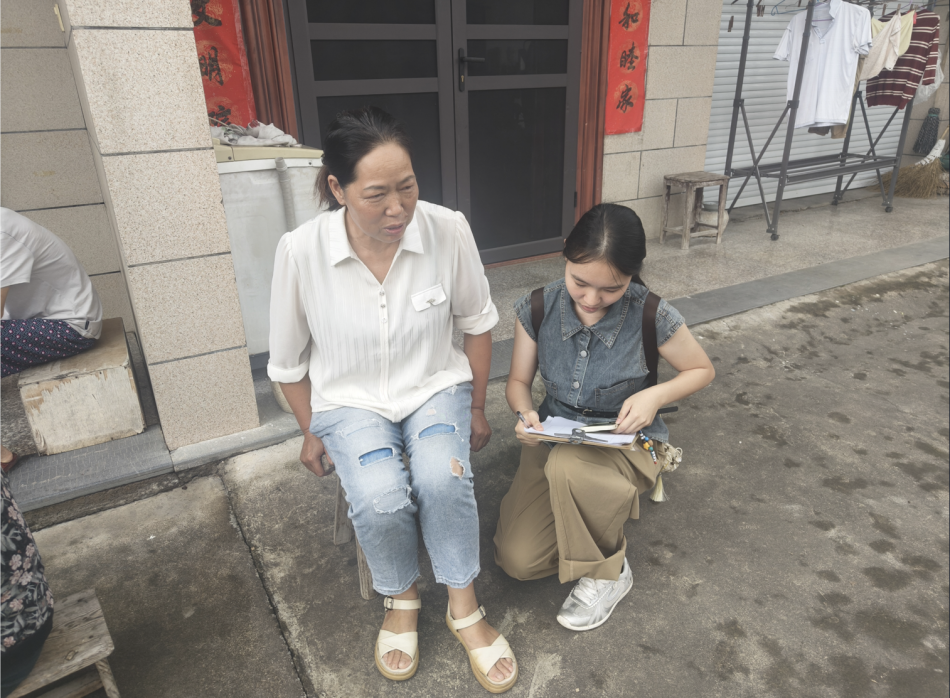 图4 村民访谈