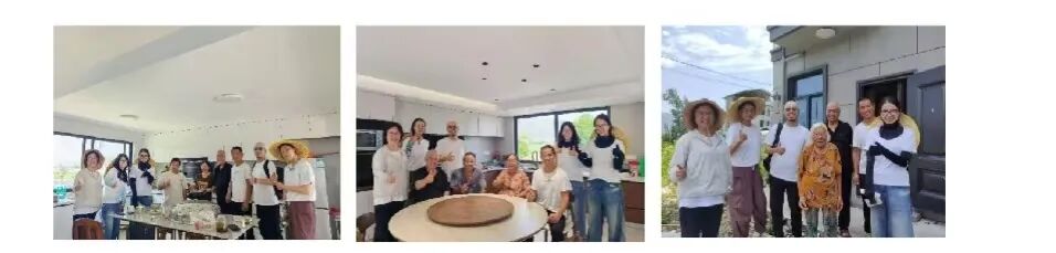 图4、5、6团队入户走访合影
